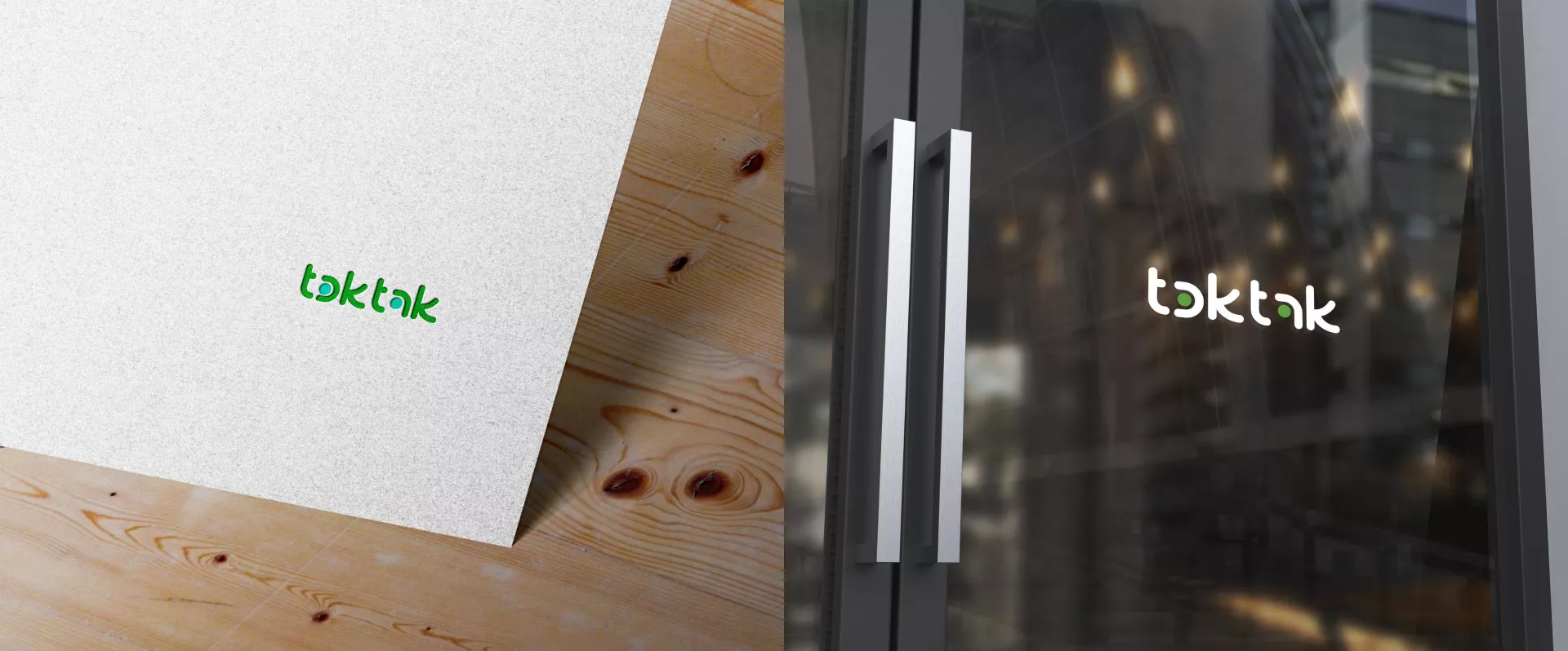 Разработка логотипа компании «Ток-Так» в Уфе