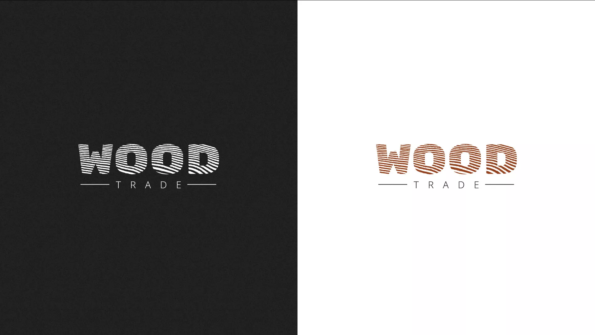 Разработка логотипа для компании «Wood Trade» в Уфе