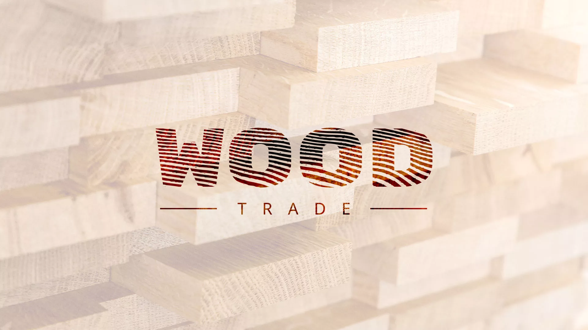Разработка логотипа для компании «Wood Trade» в Уфе