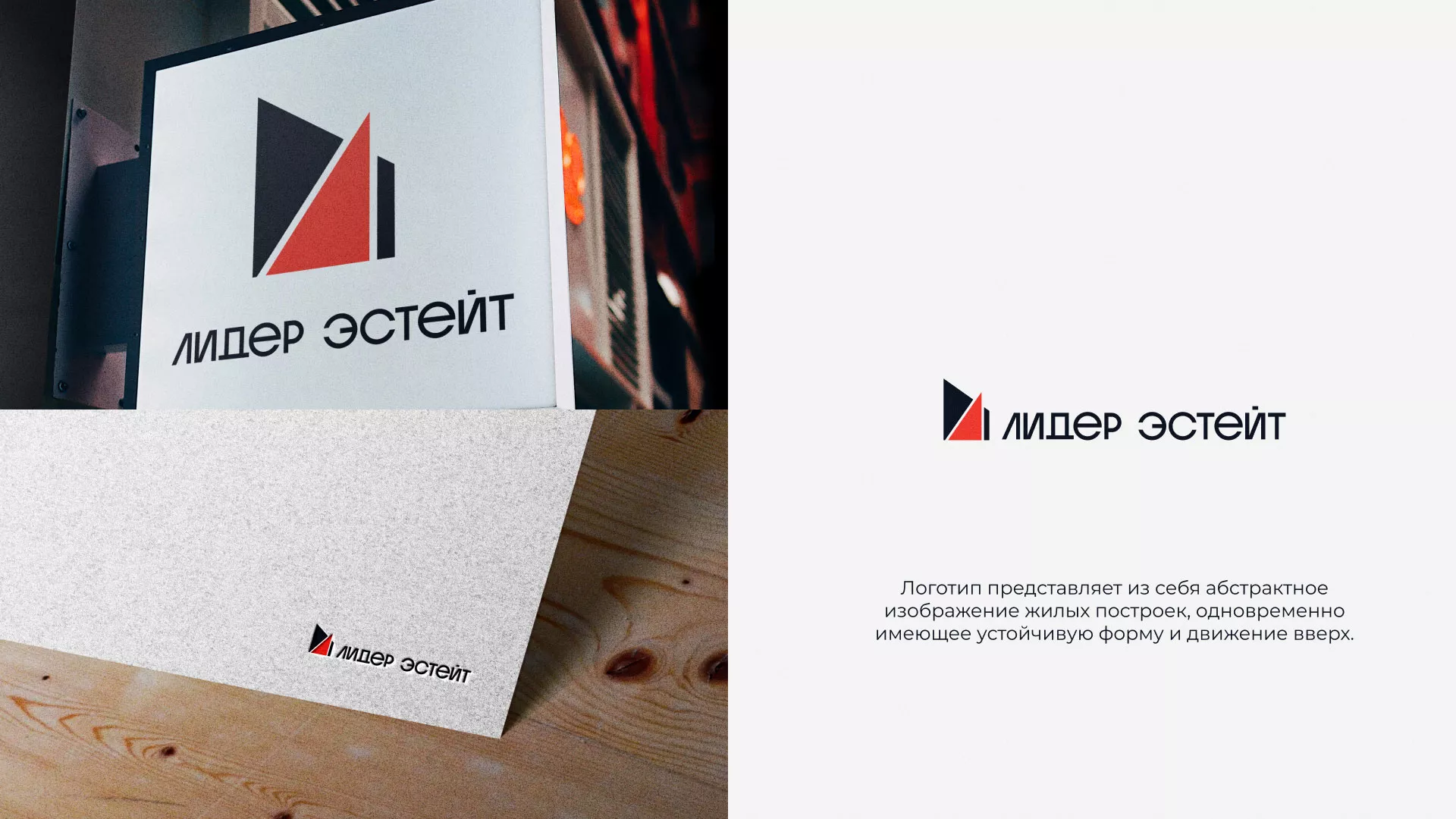 Сделали логотип для агентства недвижимости «Лидер Эстейт» в Уфе