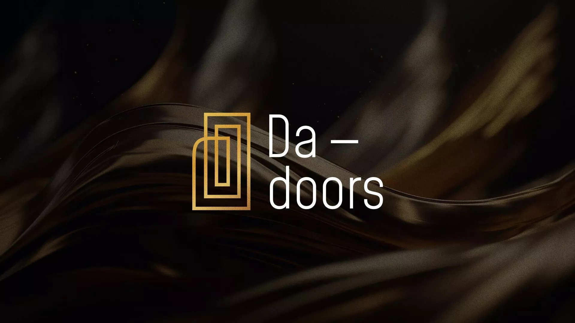 Разработка логотипа для компании «DA-DOORS» в Уфе